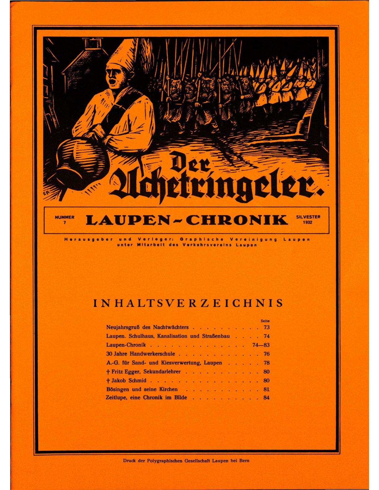 Der Achetringeler 1932