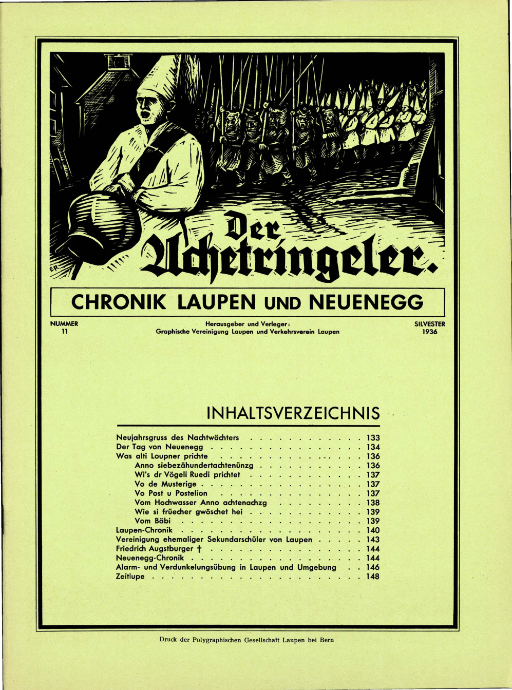 Der Achetringeler 1936