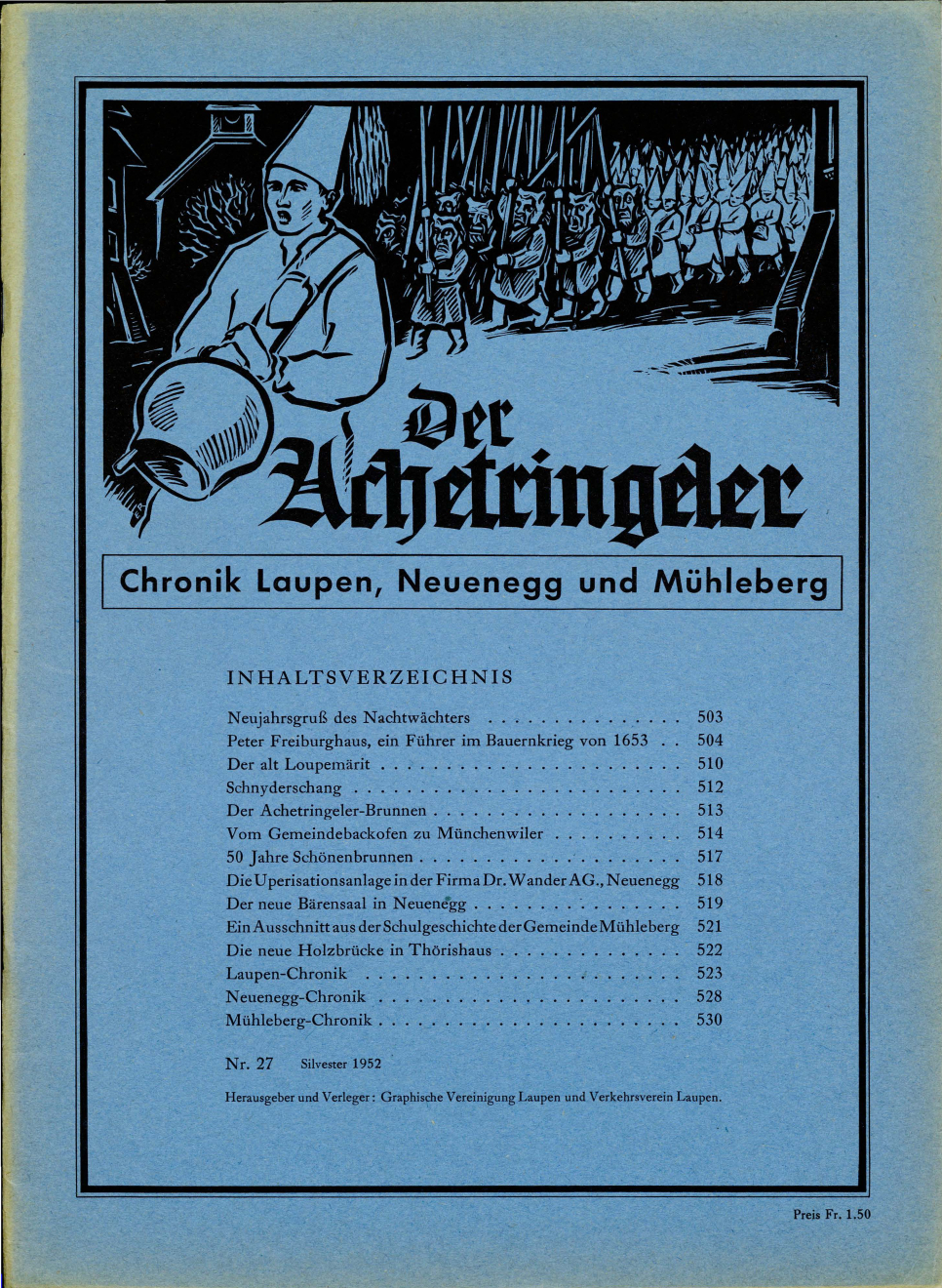 Der Achetringeler 1952