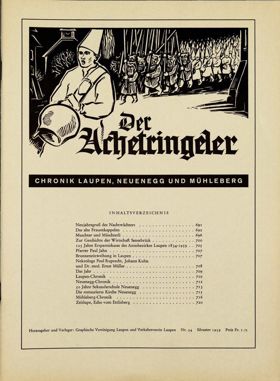 Der Achetringeler 1959