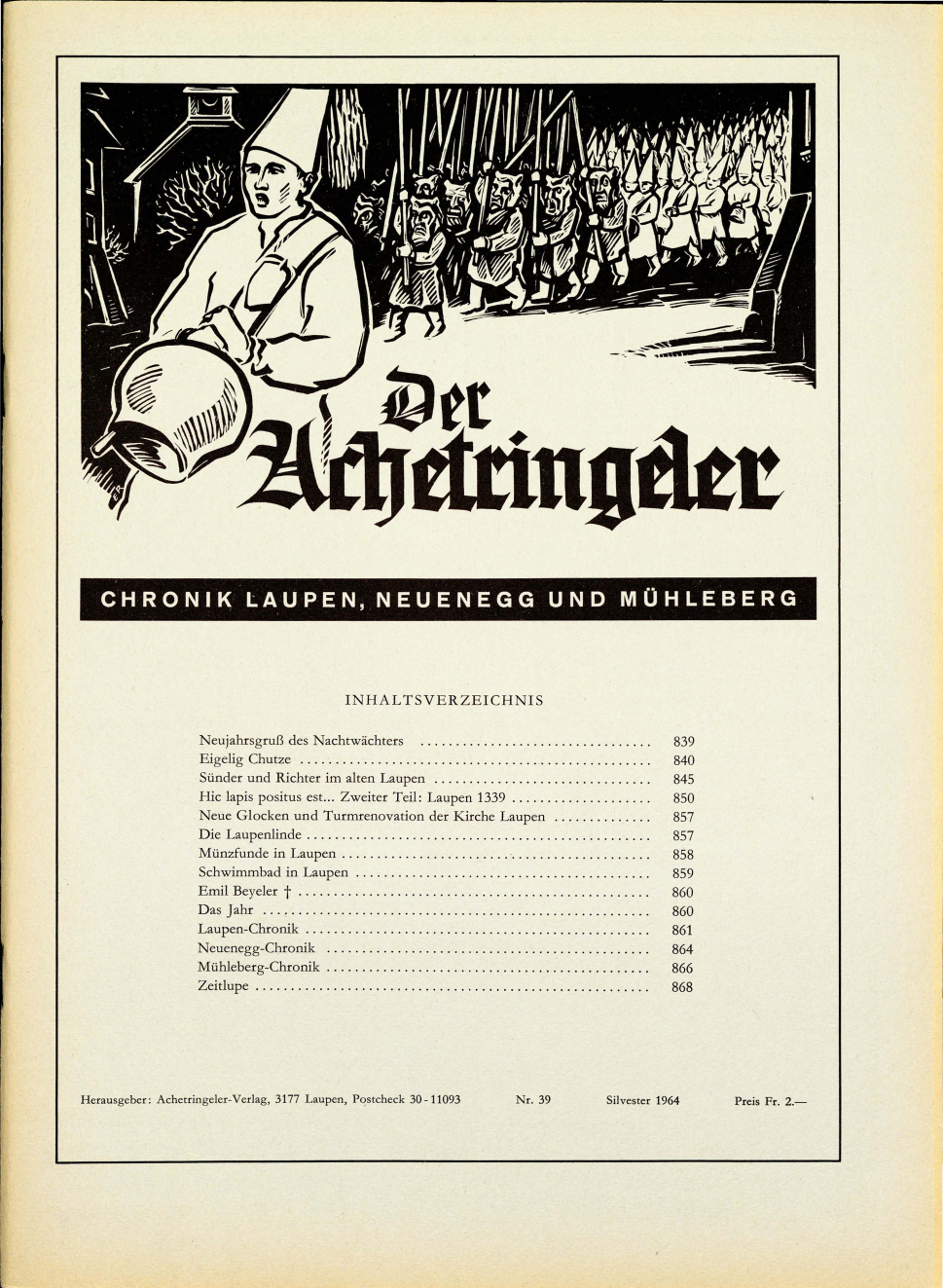 Der Achetringeler 1964