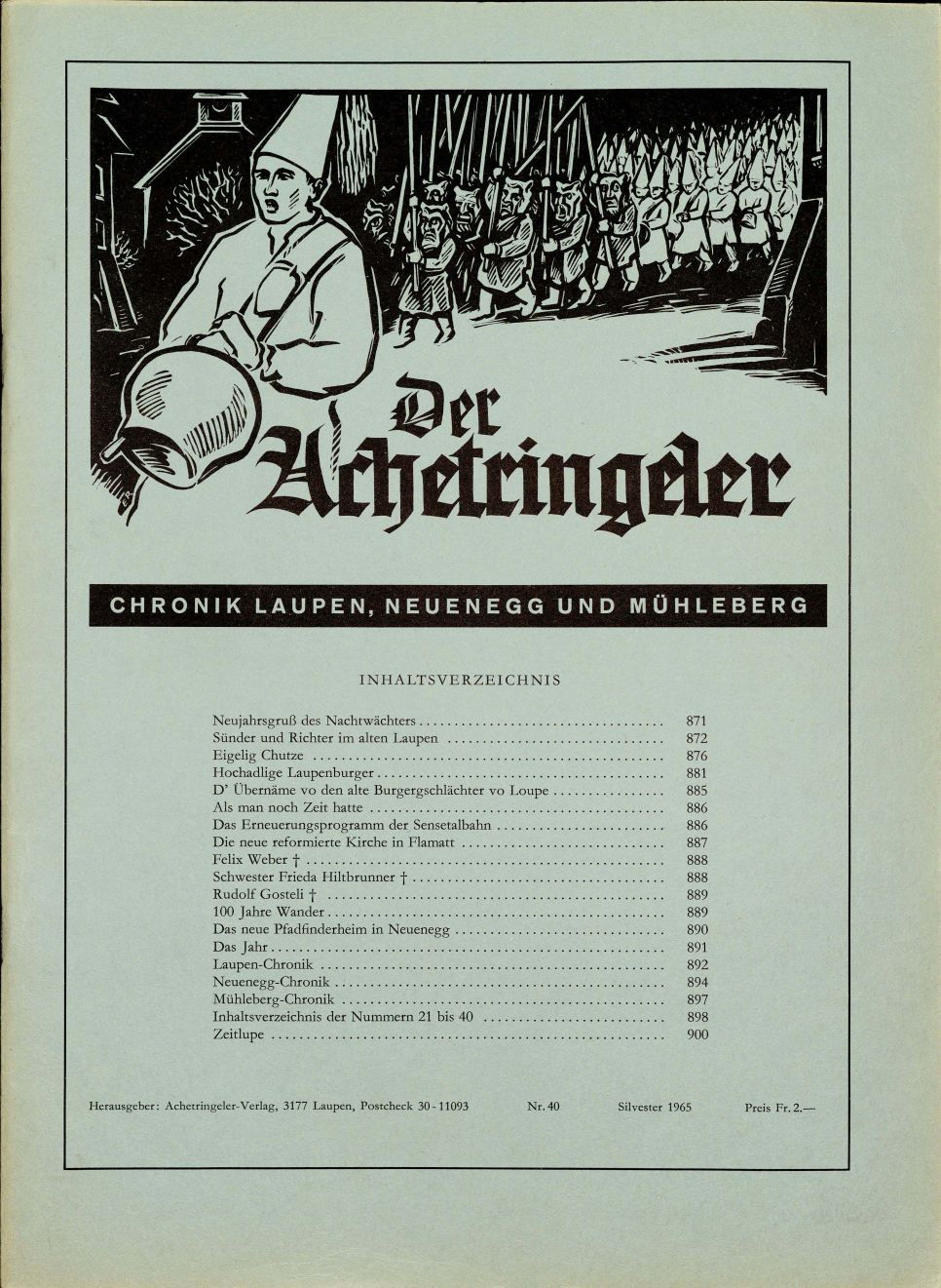 Der Achetringeler 1965