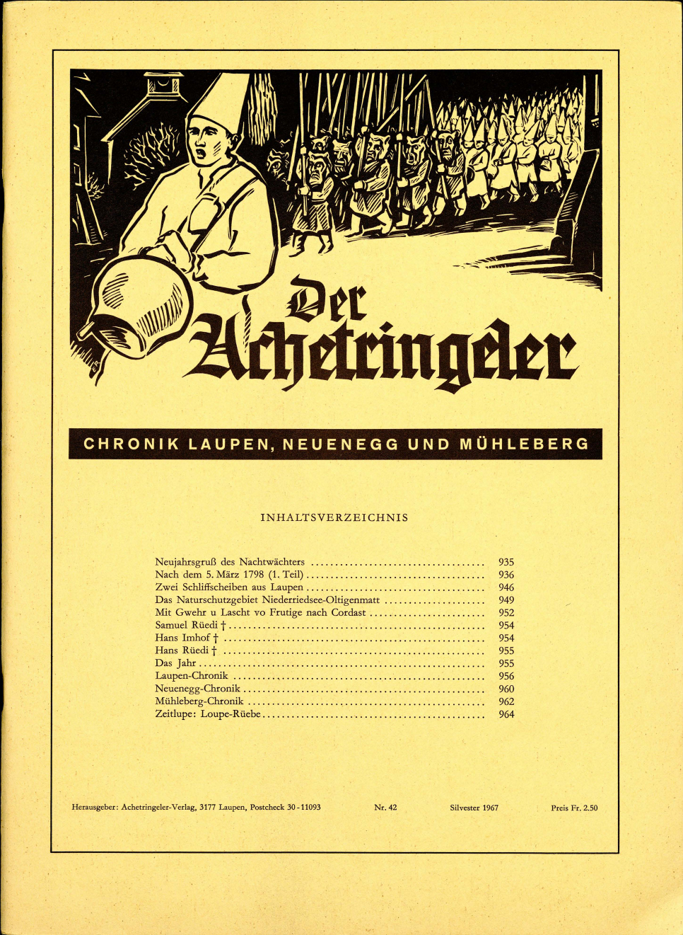 Der Achetringeler 1967