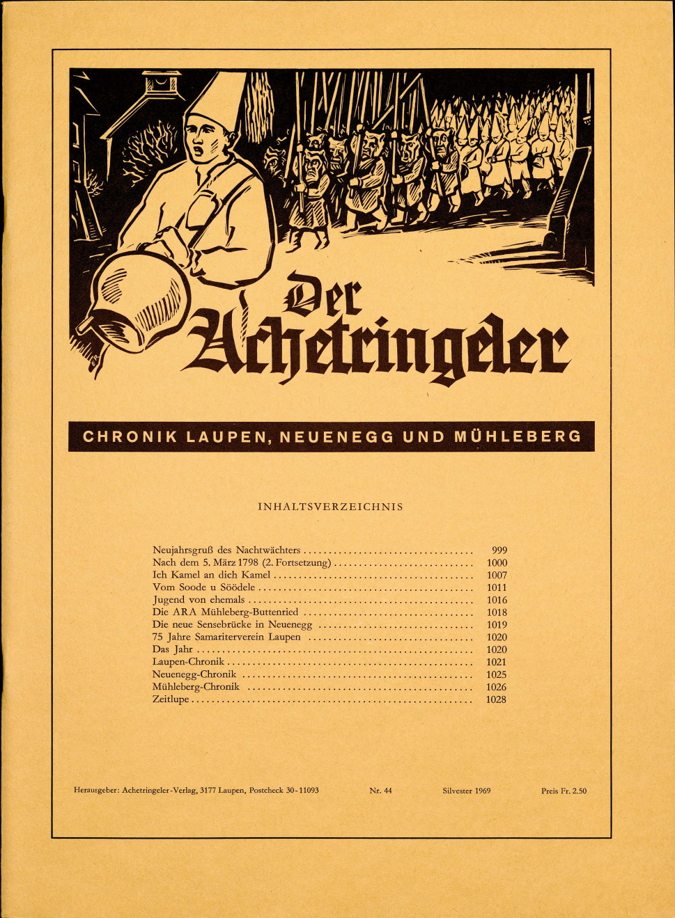 Der Achetringeler 1969
