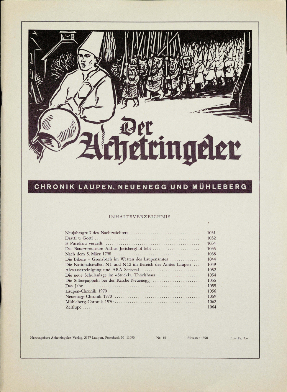 Der Achetringeler 1970